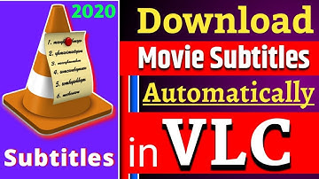 How to download subtitles automatically in vlc player | movie subtitle | vlc subtitle |2020|srt file