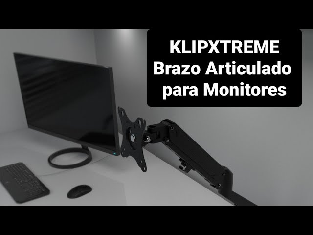 SOPORTE PARA MONITOR CON TORNILO DE PRESION KLIP XTREME KMM-400 17P A 27P -  Zona Digital