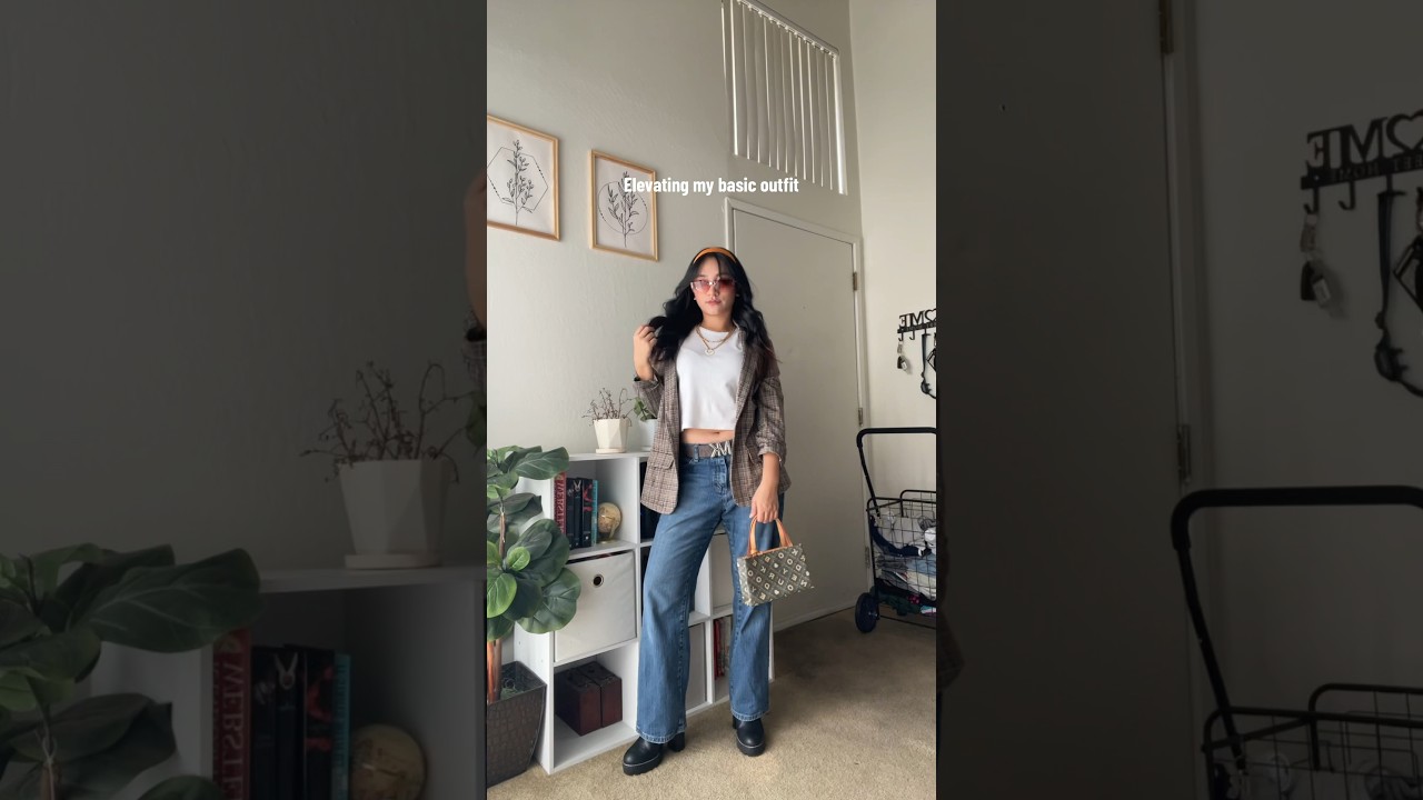 Elevating my basic outfit 🧍‍♀️