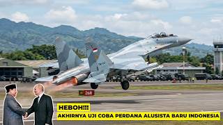 AS Ketar-Ketir! Uji Coba Perdana Pilot SU-35 Rusia Baru Indonesia di Lanud Sultan Hasanuddin