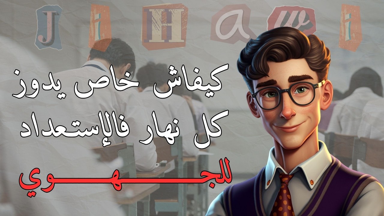 100 يوم للجهوي  : كيفاش خاص يدوز كل نهار فالإستـعداد للجهوي ؟