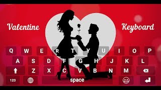 Valentine Keyboard Theme screenshot 4