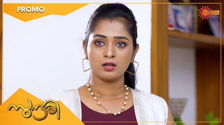 Sundari - Promo | 10 Aug 2022| Surya TV Serial | Malayalam Serial