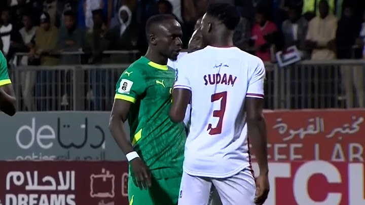 Sadio Mané Tonight with Senegal vs Sudan | 1080i HD