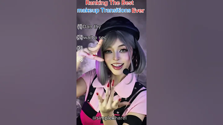 Ranking Best makeup Transitions ever#shorts#transformation