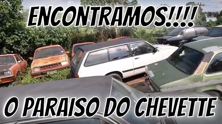O PARAÍSO PRA QUEM QUER PEÇA DE CHEVETTE!!! começamos a busca de peças para a Pepita.