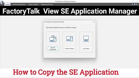 How to Copy Application || Factory talk view Application manager || Factory Talk view Studio