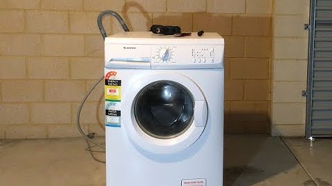 Simpson Washing Machine Water Inlet Valves Replacement - E10 Error