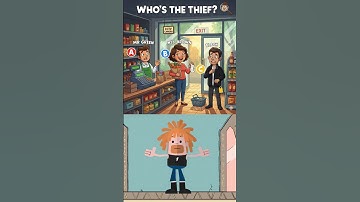 Who is the thief ? #riddle #find #brainteasers #shorts #genius #challenge #quiz #real