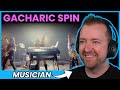 GACHARIC SPIN Gold Dash reaction by musician