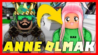 BİR GÜNLÜK ANNE OLDUM |  ROBLOX BROOKHAVEN [ HİKAYE ] HAN KANAL 👑