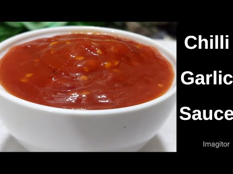 How to make Red Chilli Sauce at home - Easy and Quick Red Chilli Sauce 