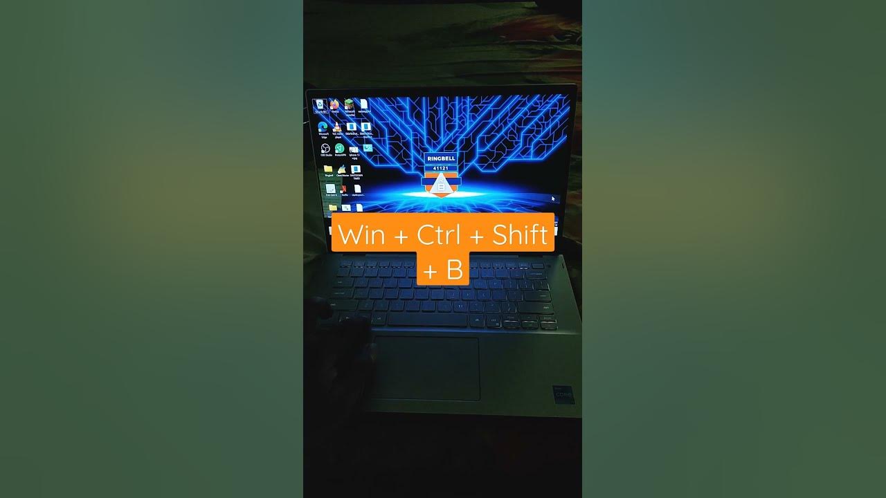 Shortcut key to reset graphic drivers when computer is frozen youtube