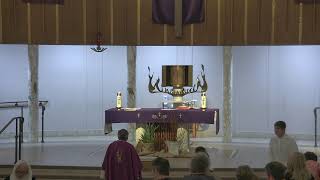 5:00 p.m. vigil Mass for the Third Sunday of Lent at OLA