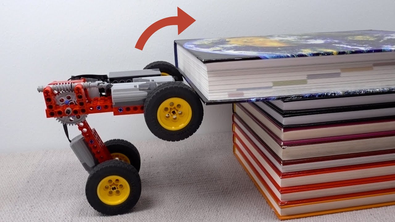 Making Lego Car Climb Obstacles Youtube