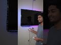 TV Setup Upgrade Under ₹400 😍📺 | LED Strip Light #shorts