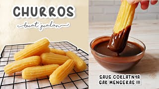 RESEP CHURROS UNTUK IDE JUALAN - RENYAH DI LUAR LEMBUT DI DALAM !!