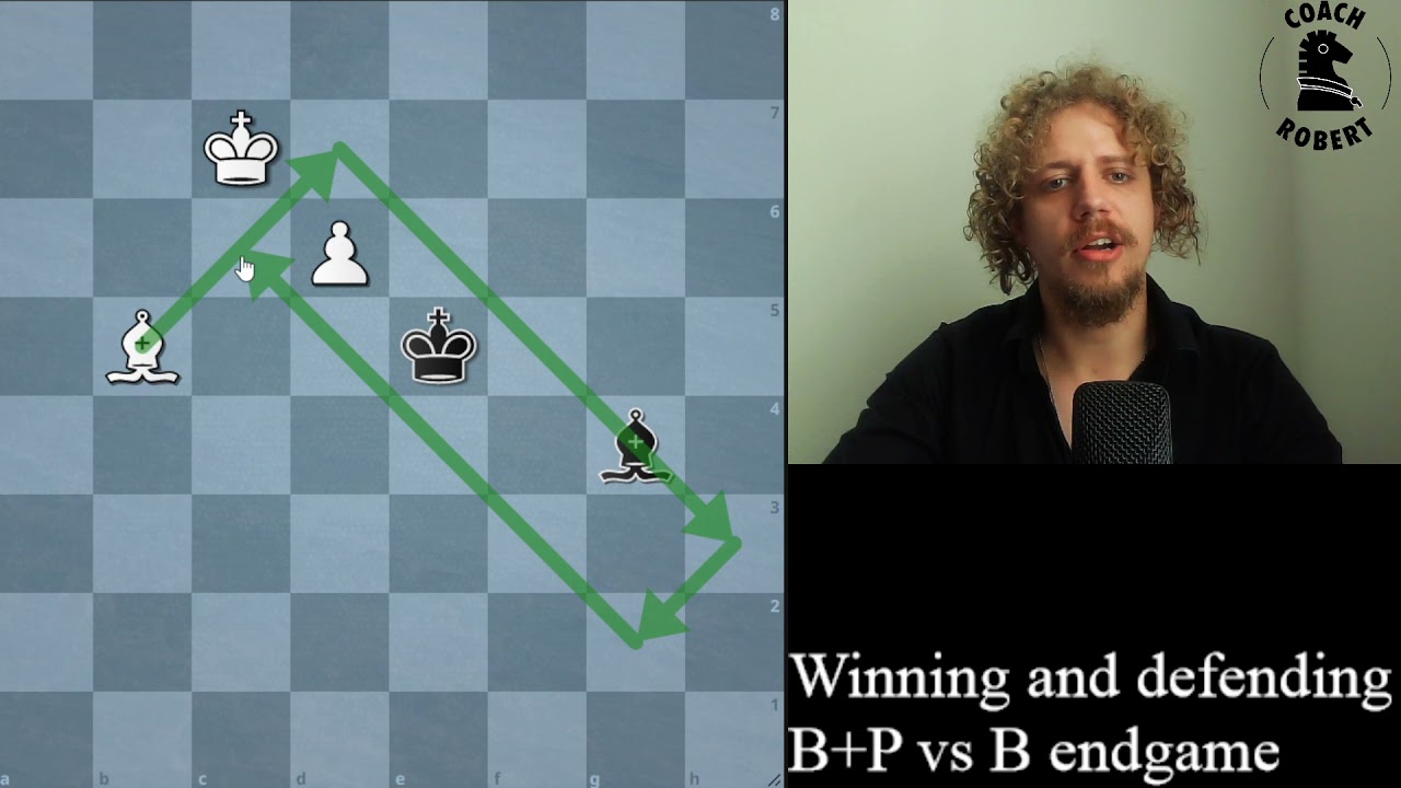 Same color bishop endgame basics [Intermediate lesson]