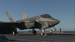 F-35C Lightning II Conducts Developmental Testing aboard USS Nimitz