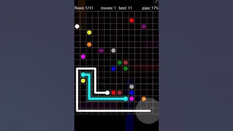 How To Solve Flow Free Jumbo Rectangle Pack Level 119 14x17 Board Walk Through Solution Walkthrough