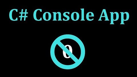Non-Zero Days: C# Console App