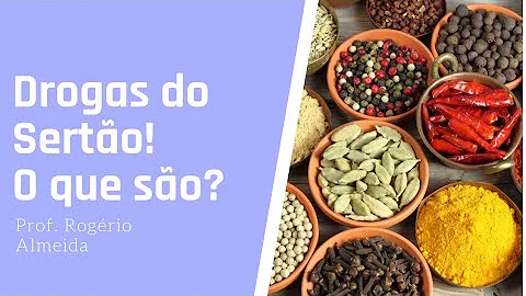 Em que eram usadas as drogas do sertão?