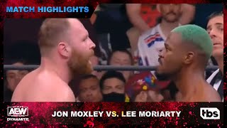 Jon Moxley Battles Lee Moriarty In A AEW World Championship Eliminator Match