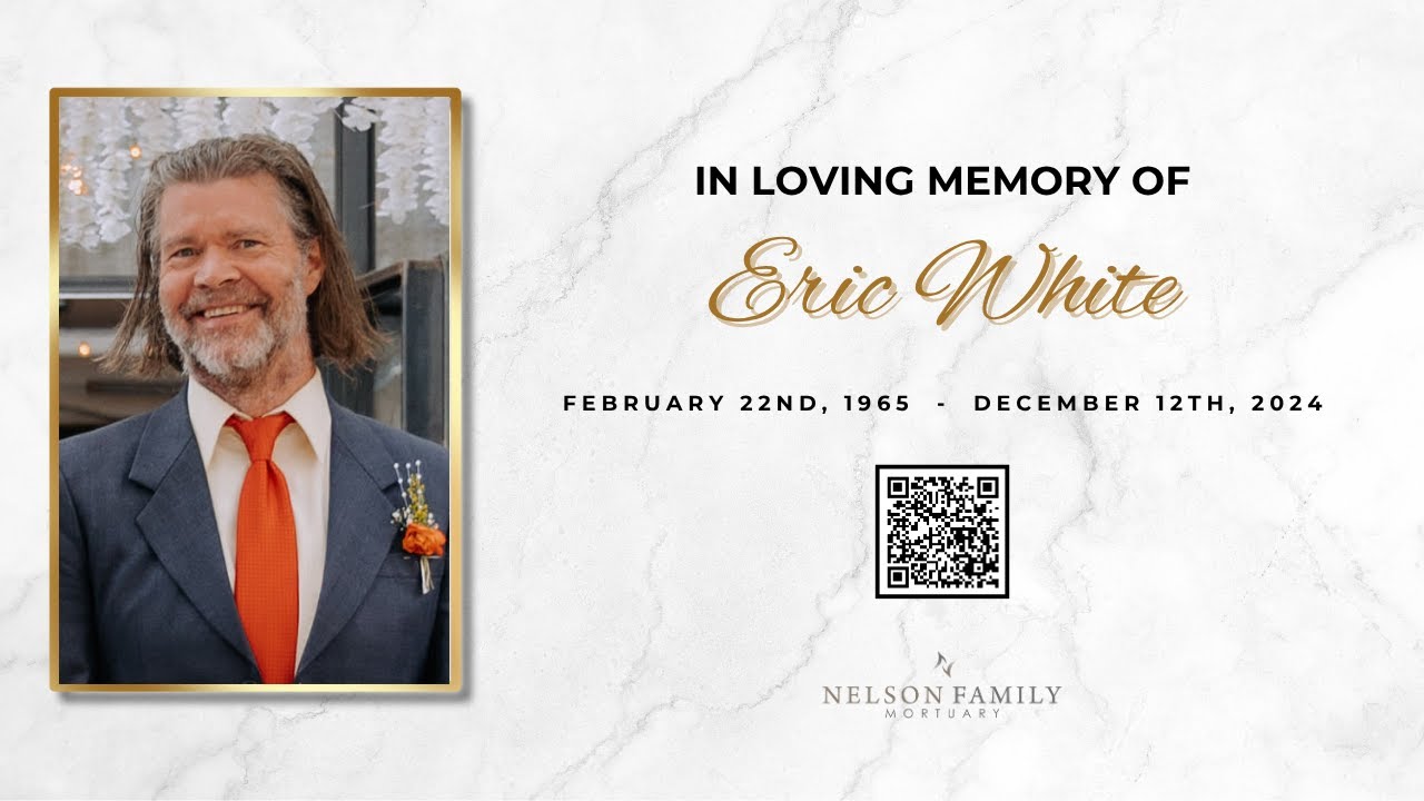 Eric White Funeral Service - YouTube