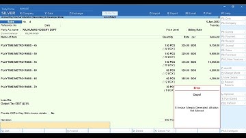 E Invoice Alteration Control in TallyPrime | Tamil (AXN Infotech)