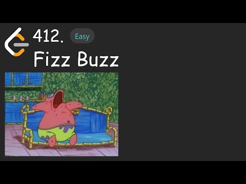 LeetCode 412 - Fizz Buzz
