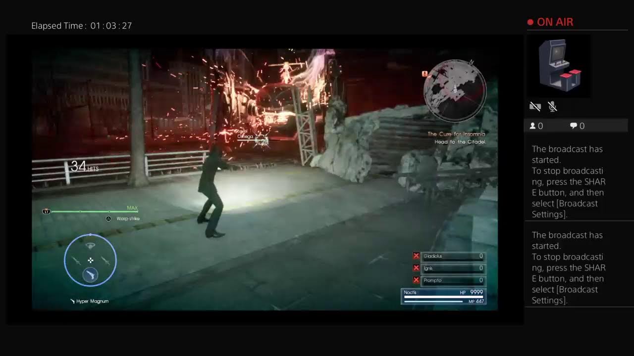 FFXV ROYAL EDITION: OMEGA WEAPON BATTLE