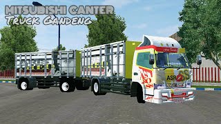 Mod Truck Canter Gandeng | Mod Trailer | BUSSID V3.6.1