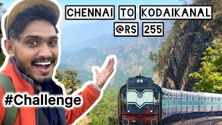Chennai To Kodaikanal in Train😍JTS Challengers