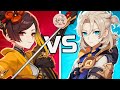 ТИОРИ vs АЛЬБЕДО КТО ЛУЧШЕ? Genshin Impact