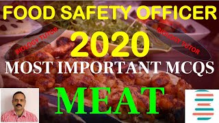 FOOD SAFETY OFFICER - 2020 MCQs - MEAT - TOPIC WISE QUIZ - DAY - 9 screenshot 4