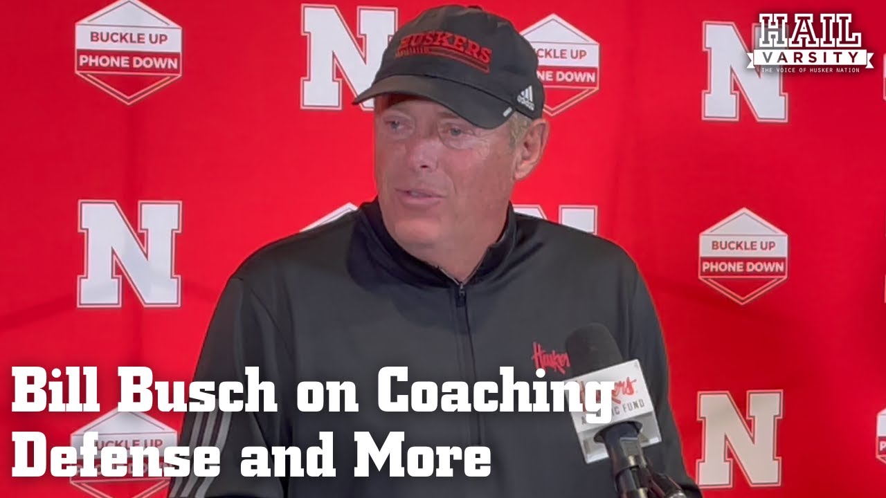 Nebraska Football Bill Busch on Coaching Defense and More YouTube