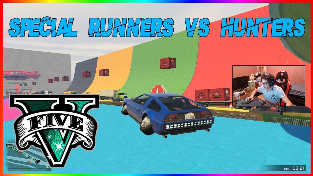 games people play Special Runners vs. Hunters | GTA 5 Online ქართულად