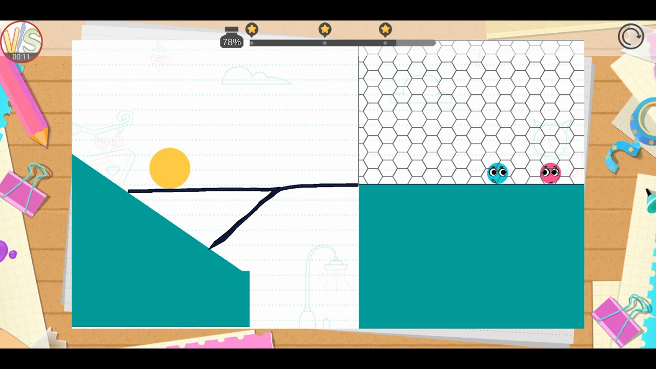 Love Balls Level 286 Solution 3 Stars