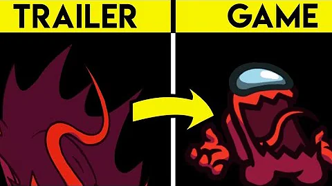 Among Us Hide n Seek Trailer vs Recreated Trailer