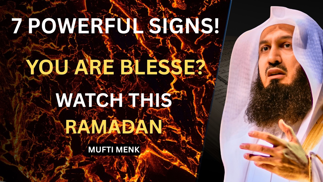 7 Signs That Allah Loves You | Powerful Islamic Reminder | Mufti Menk