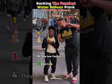 Ranking The Funniest Water Balloon Prank