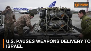 U.S. pauses weapons delivery to Israel and other updates | DD India News Hour