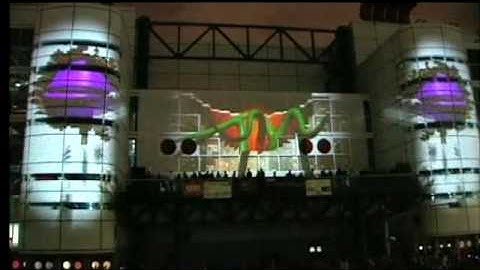 LD Systems - Glowrama 2009 - 3D Projection Mapping - Houston, TX