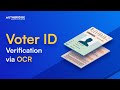 Verify voter card details with ocr within 5 seconds  voter id verification api  authbridge