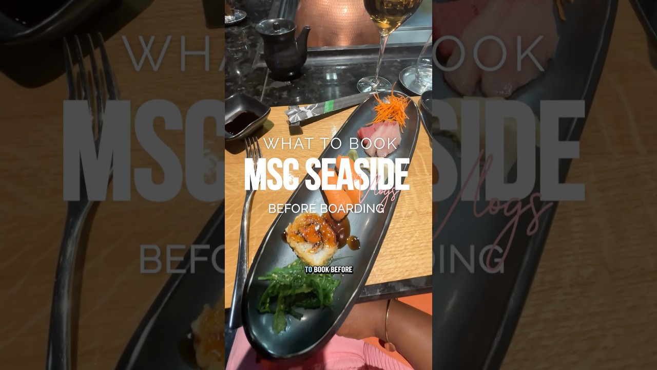 What NOT to book on MSC Seaside🚫