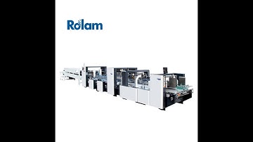 AC series Box Making Machine Corrugated Carton Folding Gluing Machine Folder Gluer