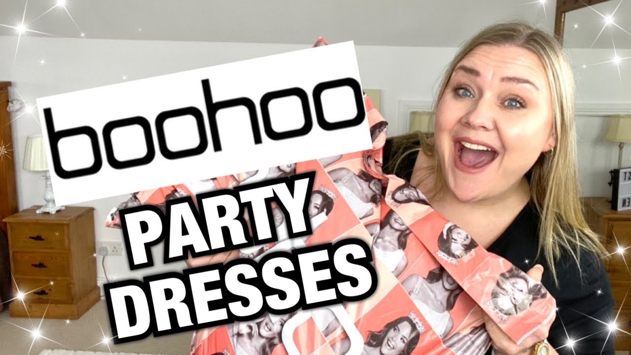 boohoo party dresses