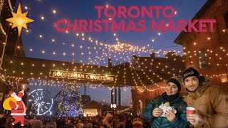 Toronto Christmas Market in the Distillery District | Our first Christmas in Canada!