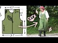 Easy DIY 🌱Nature🌿 Overalls for Summer (vintage inspired and CUTE)