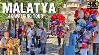 Malatya Şehri, Türki̇ye - Arşi̇v 4K Yürüyüş Turu - Başlikli 4K 60Fps